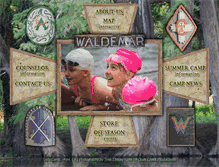 Tablet Screenshot of campwaldemar.com